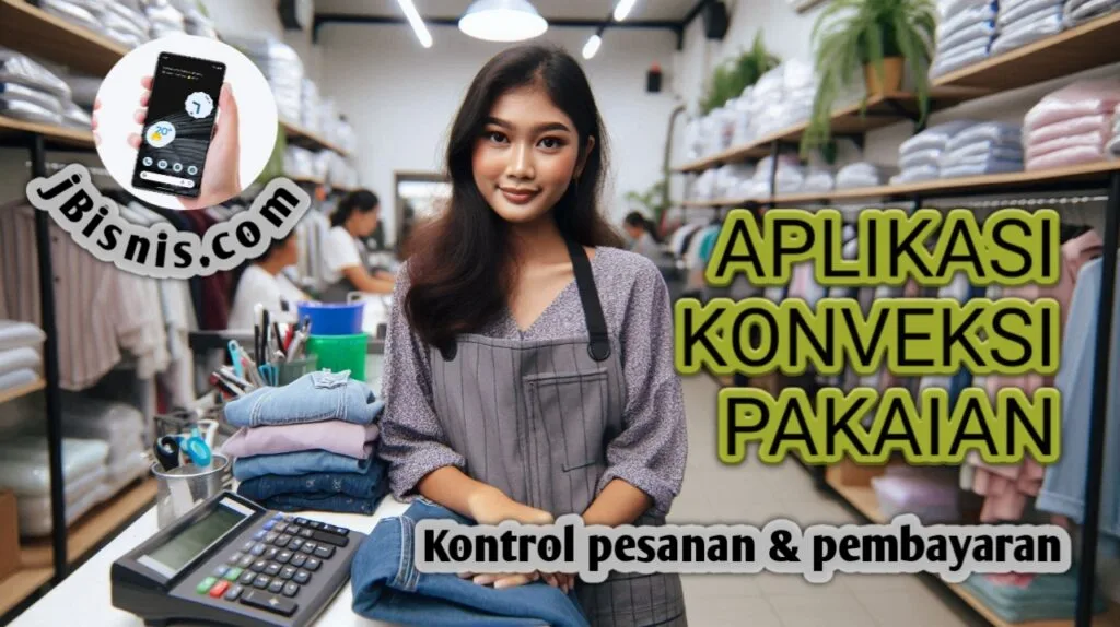 aplikasi konveksi pakaian