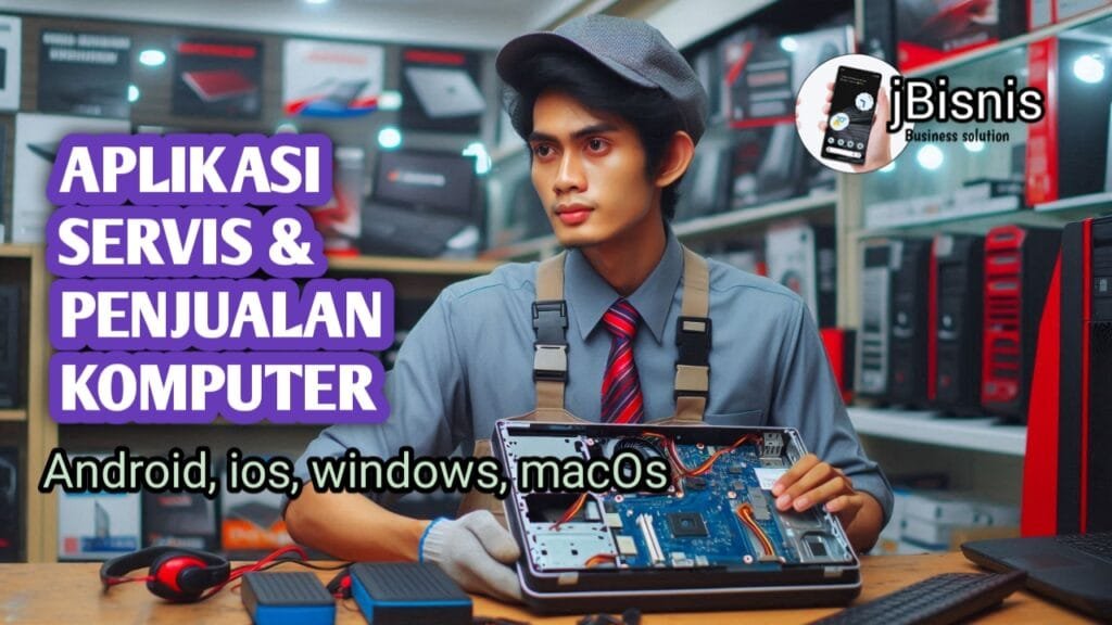 aplikasi kasir servis penjualan komputer