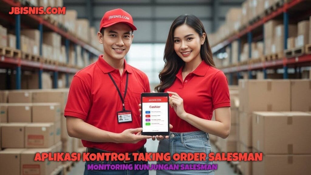 Aplikasi kontrol taking order salesman
