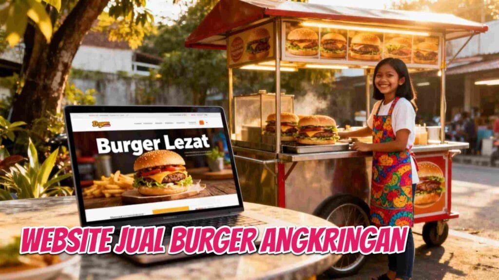 website jual burger angkringan