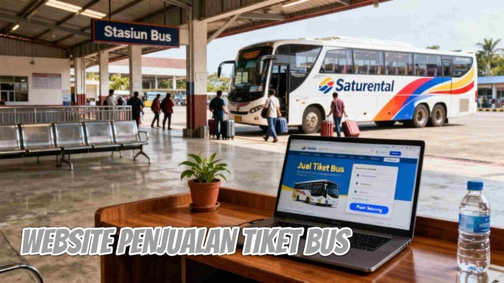 website penjualan tiket bus